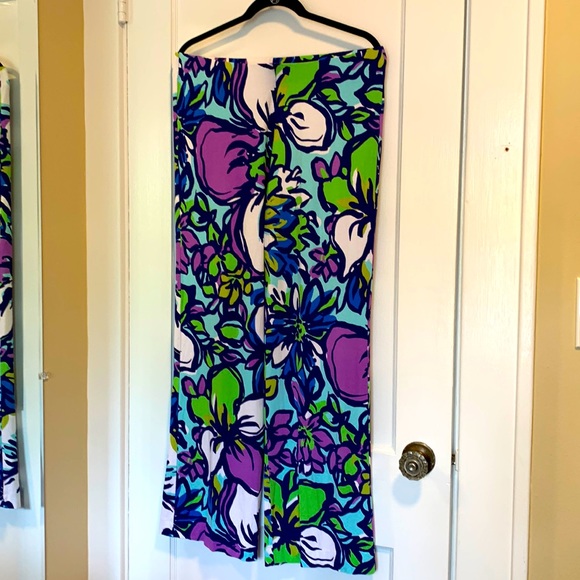 Lilly Pulitzer Pants - Lilly Pulitzer Good Used Condition Georgia May Catwalkin Palazzo Pants Large